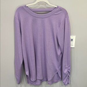 RBX Long Sleeve Top in Soft Purple